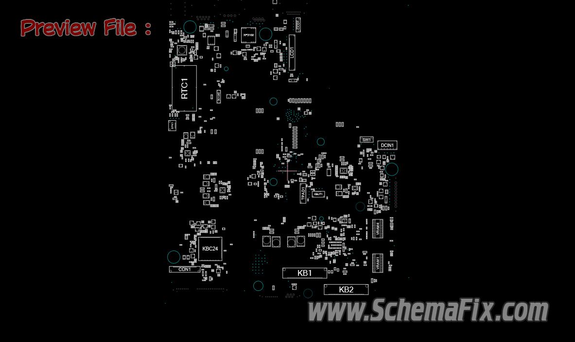 Free Dell Inspiron 3542 Wistron CEDAR Schematic Boardview - Free